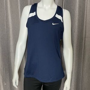 Nike Women’s Power Racerback Running Blue Tank Top